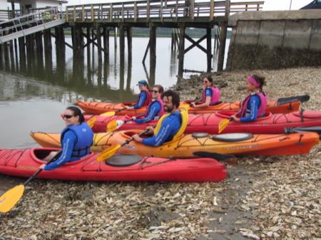Dr. Nancy Foster Scholars embark on their kayaking adventure